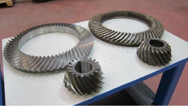 Bevel gear made to sample for Argos Colombia